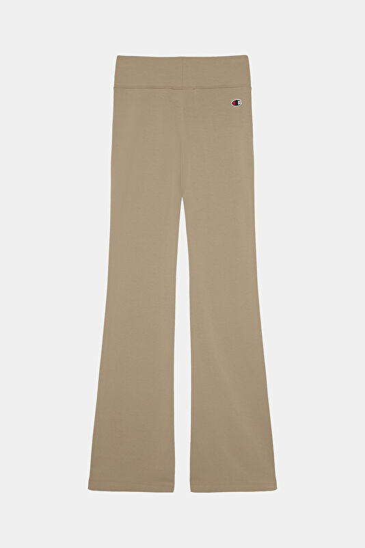 Bej Wide Leg Kadın Spor Pantolon 2