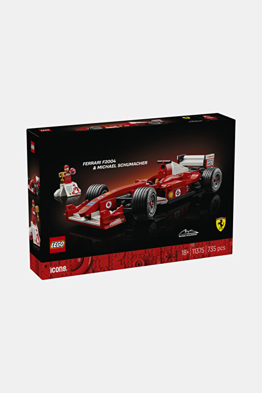11375 Icons Ferrari F2004 ve Michael Schumacher 2