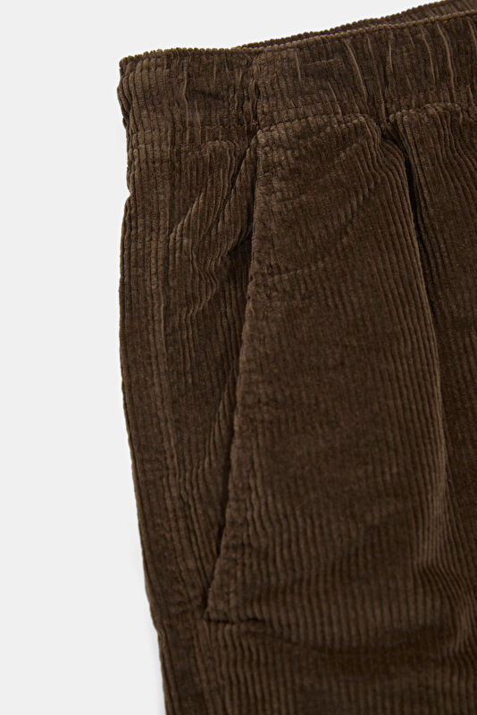 Brown Organic Cotton Men's Shorts 4
