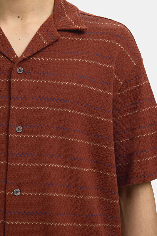 Bordo Polo Yaka Erkek T-Shirt 2