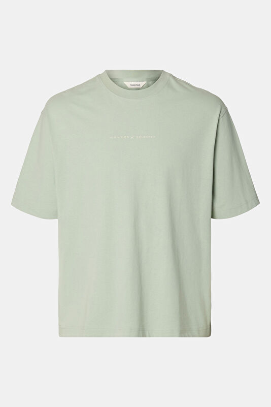 Light Green Men's Crew Neck T-Shirt