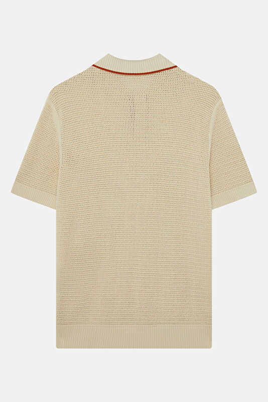 Cream Men's Polo Shirt 2