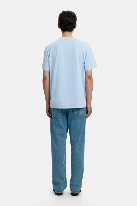 Mavi Bisiklet Yaka Erkek T-Shirt 3