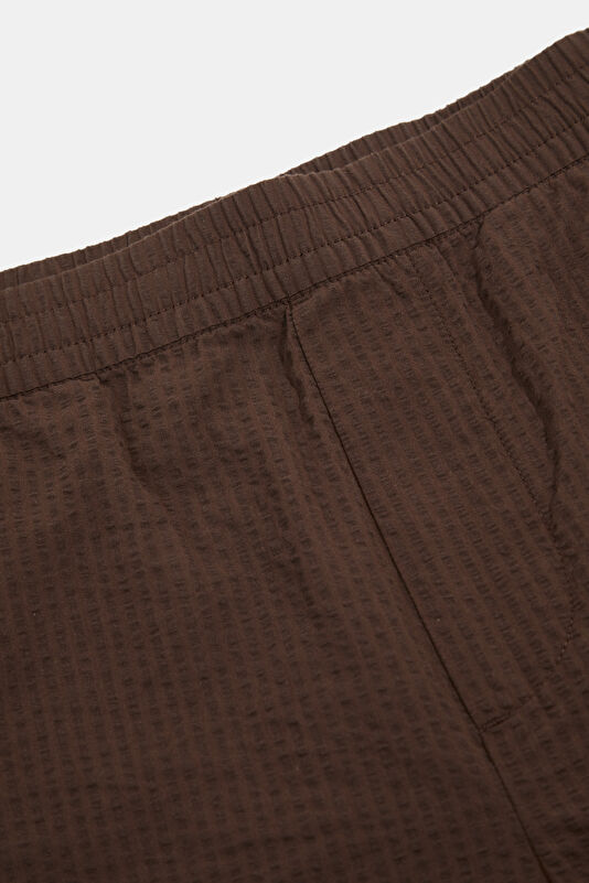 Brown Organic Cotton Men's Shorts 3