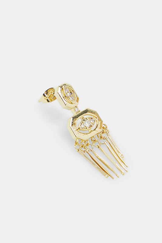 Gold Brass Earrings 2