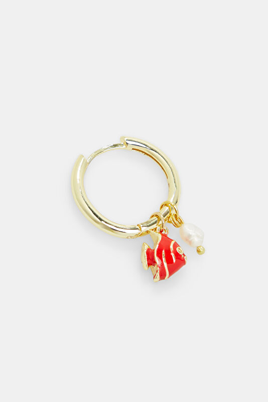 Gold Brass Earrings 2