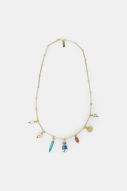 Gold Metal Necklace