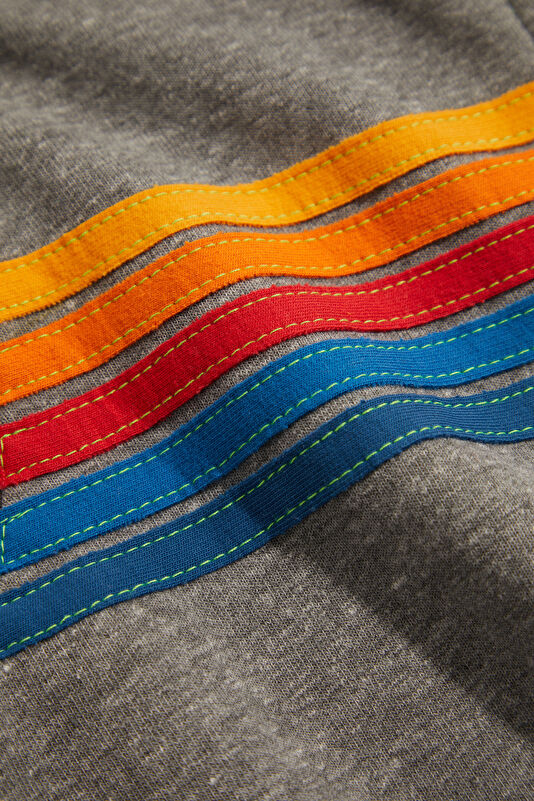 Gri Melanj Kapuşonlu Kadın Sweatshirt 4