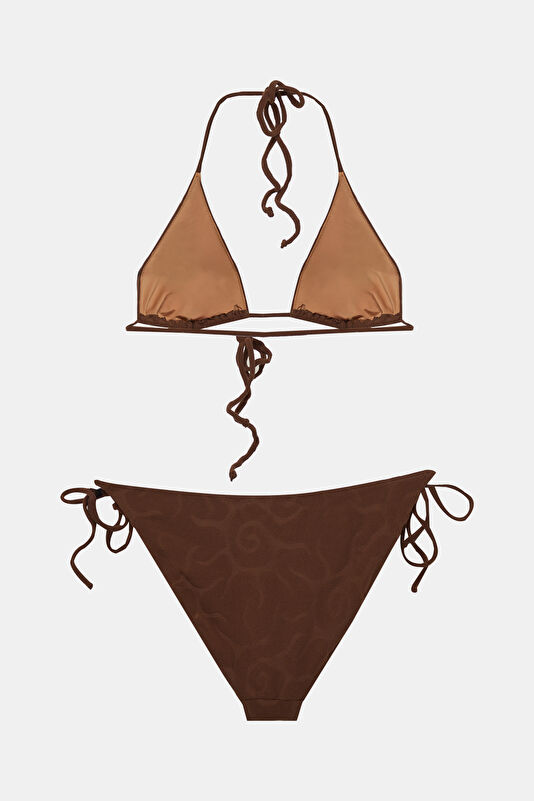 Kahve Kadın Bikini 2