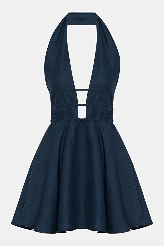 Navy Blue Women's Dress