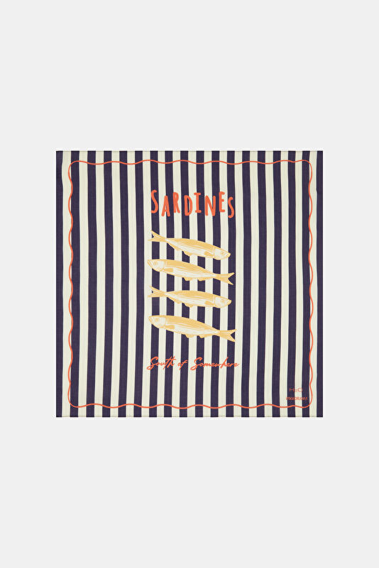 Multicolored Patterned Bandana