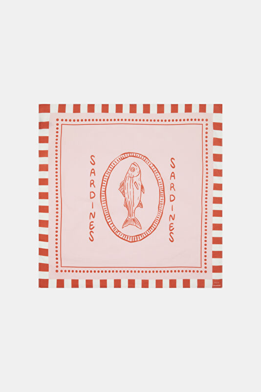 Çok Renkli Desenli Bandana