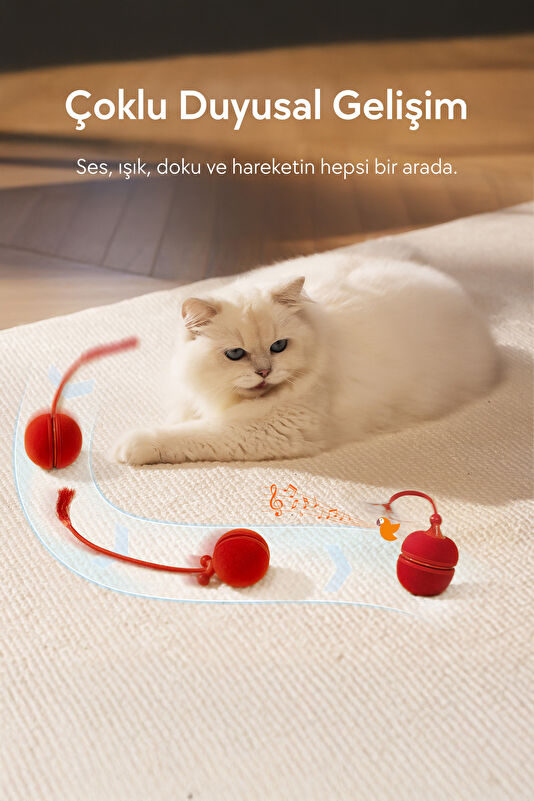 Wicked Ball Duo2 İnteraktif Şarjlı Kedi Oyun Topu 4