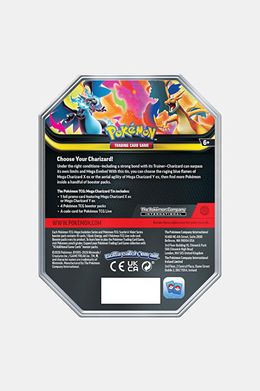 Pokémon TCG: Mega Charizard Y Tin 2