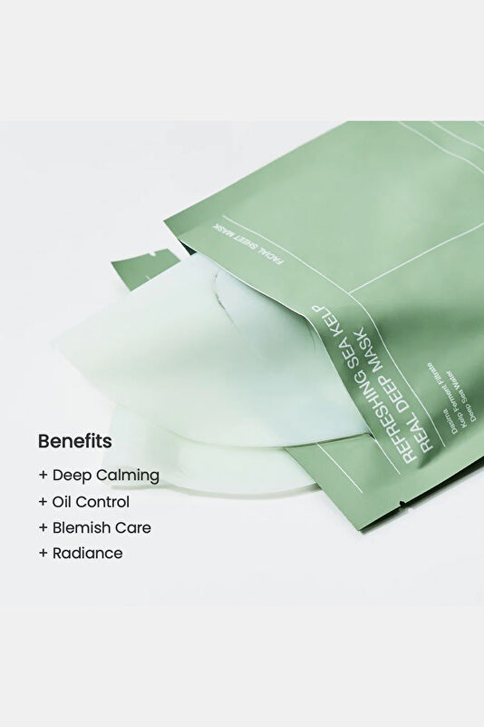 Refreshing Sea Kelp Real Deep Mask 3
