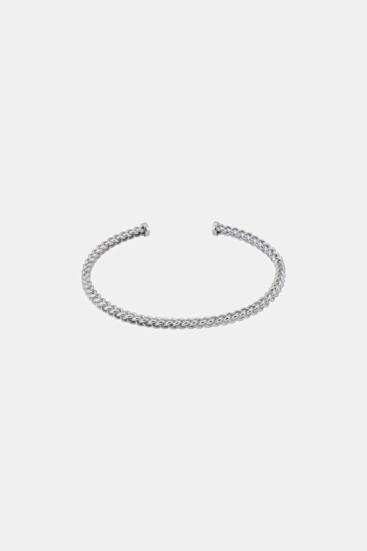 Silver Plated Mesh Bracelet