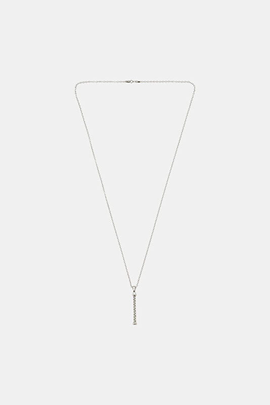 Silver Plated Mesh Necklace 2
