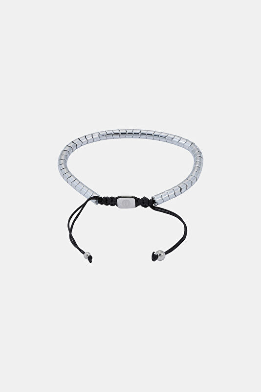 Silver Plated Hematite Stone Bracelet 2