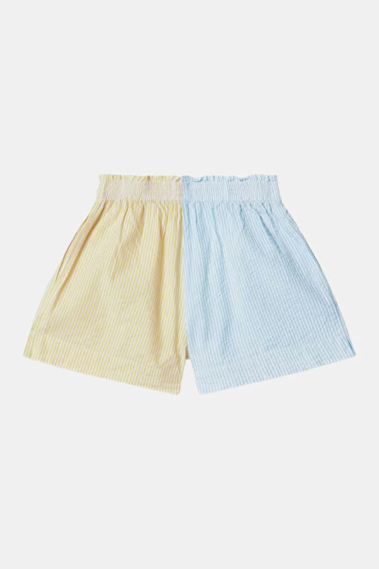 Multicolored Striped Kids Shorts 2