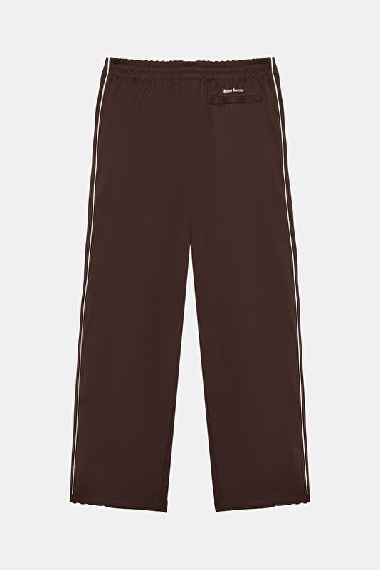 X Wales Bonner Relax Kalıp Bordo Wide Leg Erkek Spor Pantolon 2