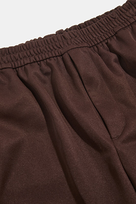 X Wales Bonner Relax Kalıp Bordo Wide Leg Erkek Spor Pantolon 3