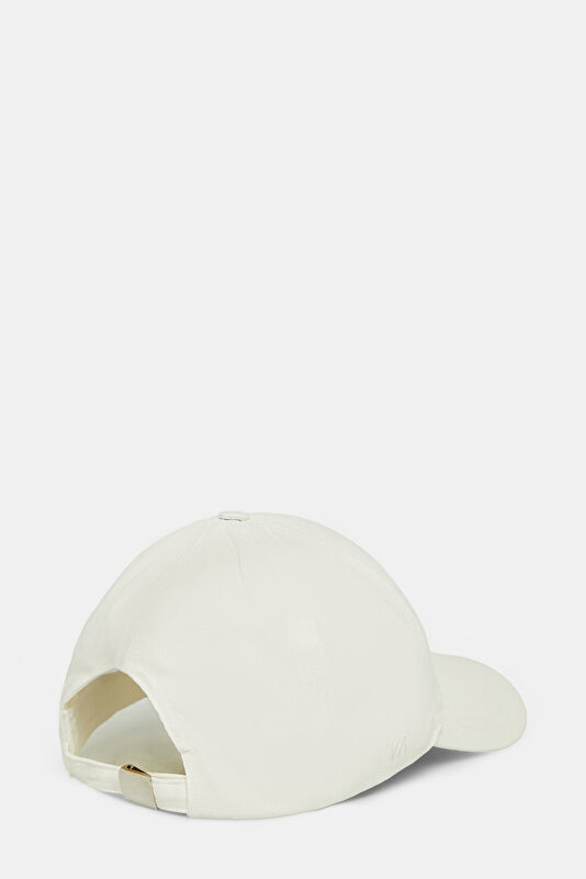 Ecru Embroidered Hat 2