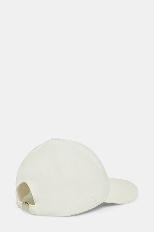 Ecru Embroidered Hat 2