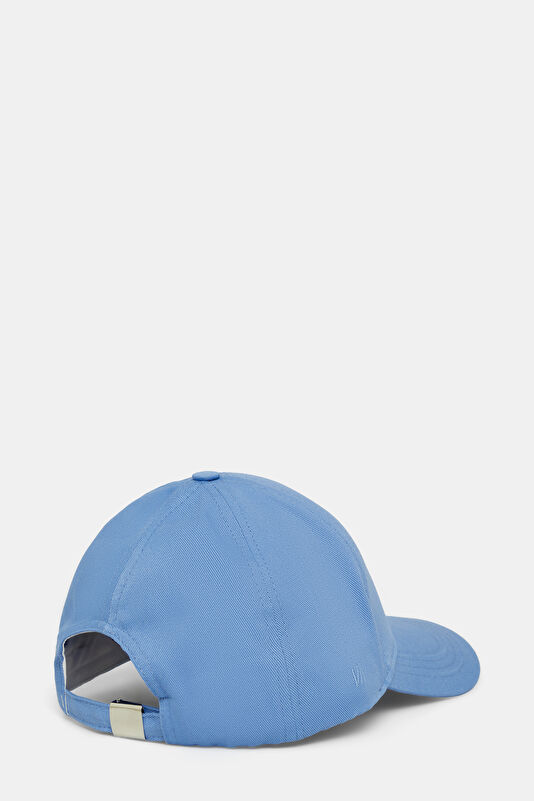 Blue Embroidered Hat 2