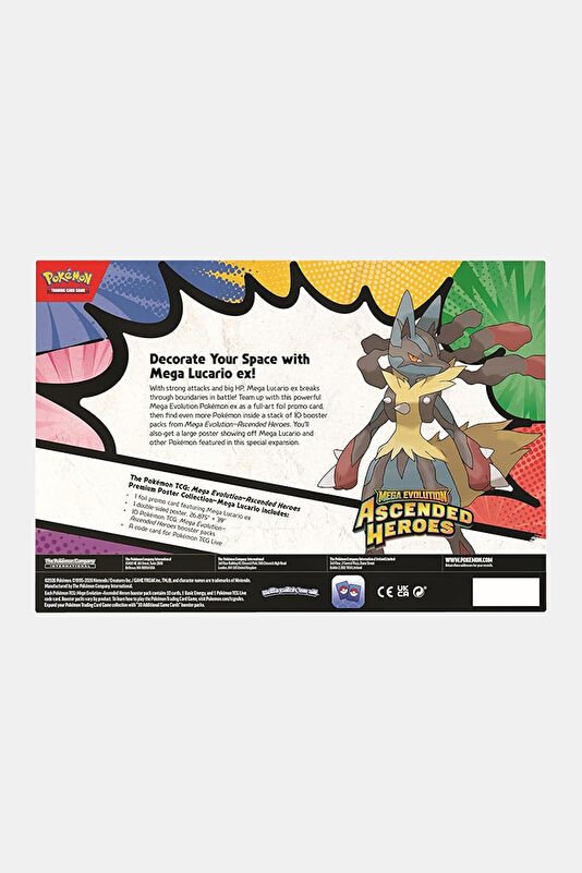 Pokémon TCG: Ascended Heroes Premium Poster Collection Mega Lucario 2