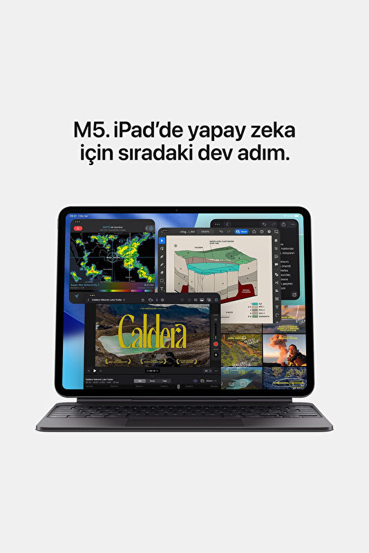 13-inch iPad Pro Wi‑Fi 256GB Standart Camlı Space Black MDYJ4TU/A 4