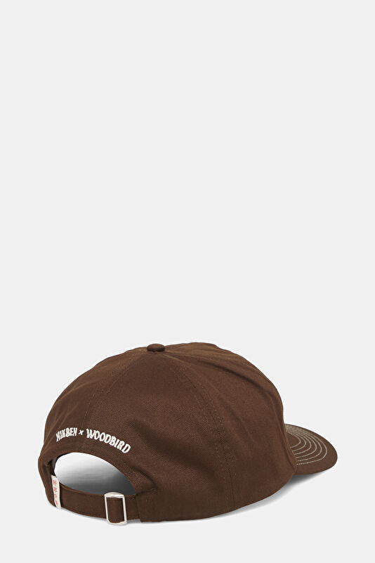 Brown Embroidered Hat 2