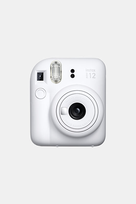 Instax Mini 12 Clay Beyaz Fotoğraf Makinesi