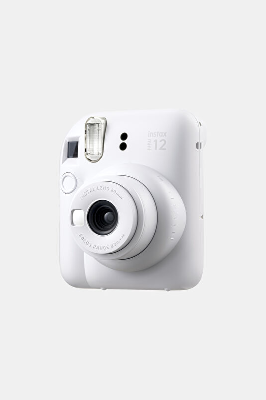 Instax Mini 12 Clay Beyaz Fotoğraf Makinesi 2