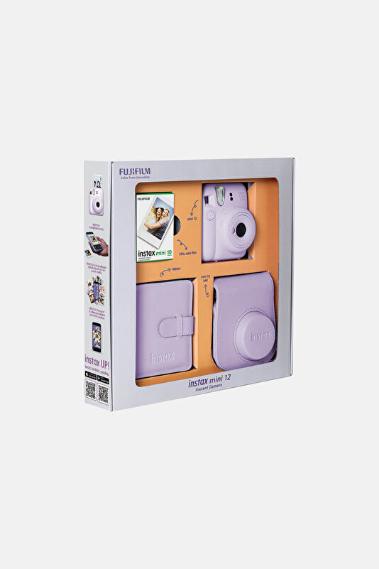 Instax Mini 12 Lila Bundle Box 3