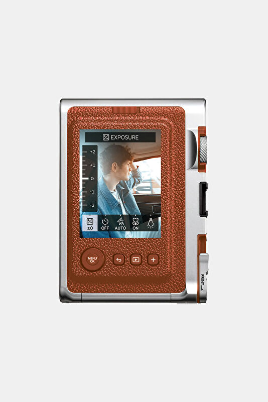 Instax Mini Evo Kahverengi Fotoğraf Makinesi 2