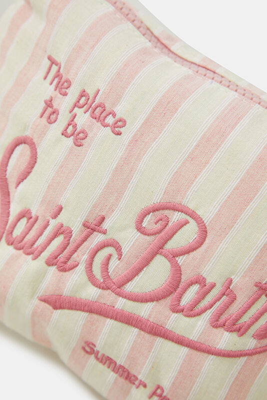 Pink Striped Bag 4
