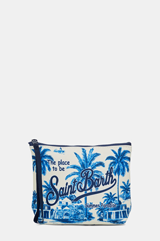 White Patterned Bag