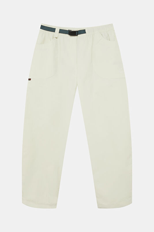 Krem Straight Kadın Spor Pantolon