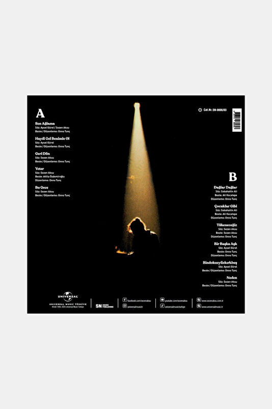 Sezen Aksu - Sen Ağlama /Lp 2