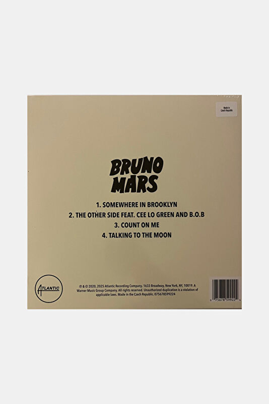 Bruno Mars - It's Better If You Don't Understand (Bf25 Ex) 2