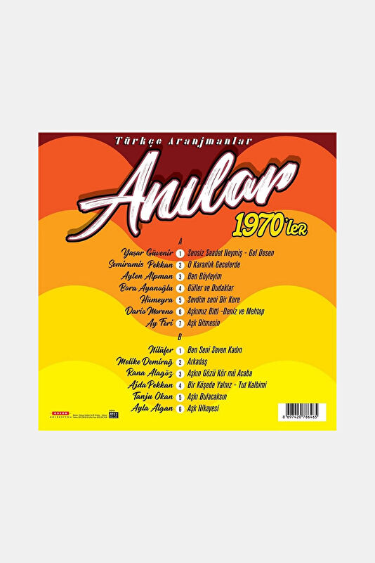 Anılar - 1970'ler / Lp 2