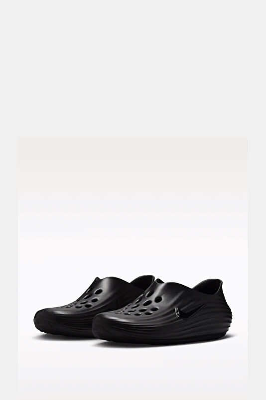 ReactX Rejuven8 Black Men's Slippers 4