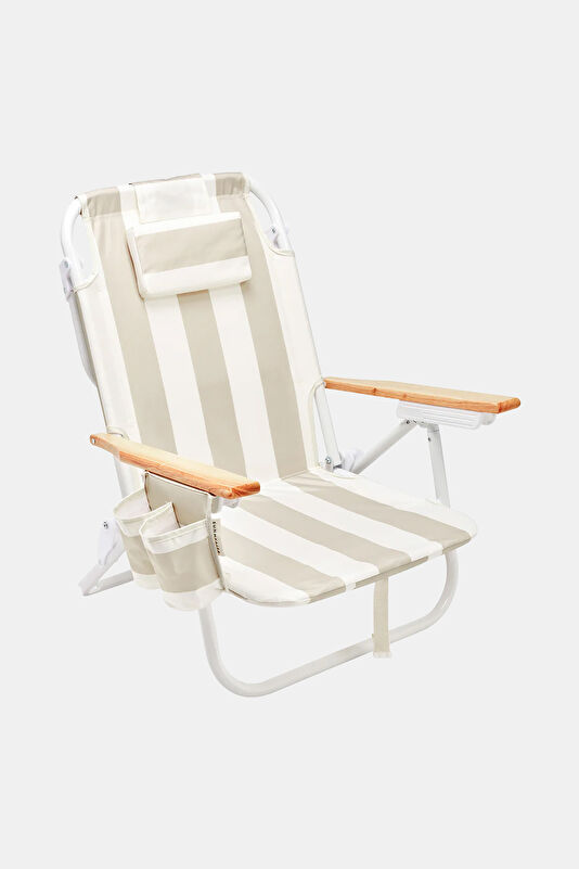 Gri Deluxe Plaj Sandalyesi