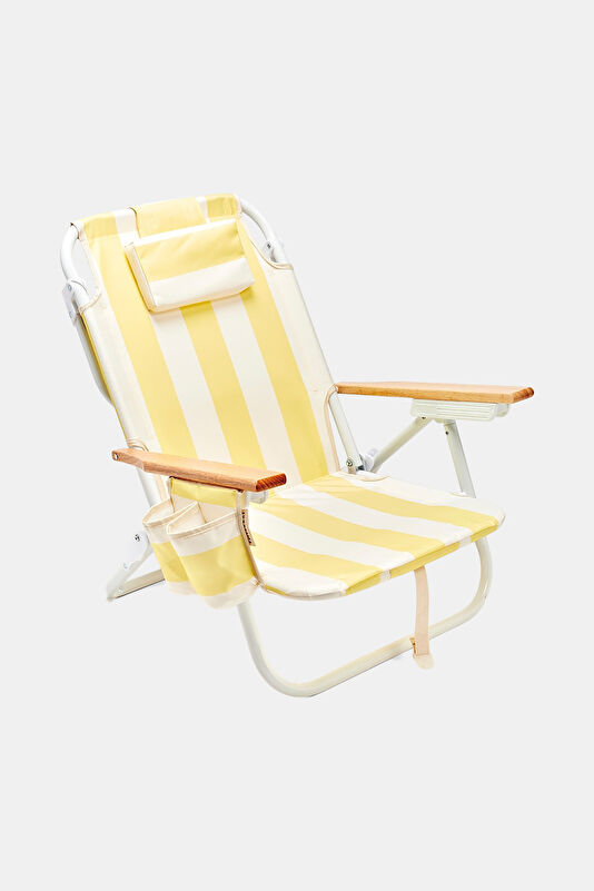 Sarı Deluxe Plaj Sandalyesi