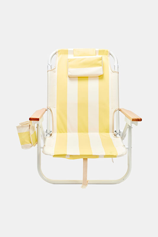 Sarı Deluxe Plaj Sandalyesi 2