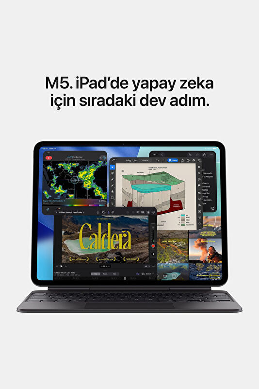 13-inch iPad Pro Wi‑Fi + Cellular 512GB with standard glass Space Black ME7Y4TU/A 4