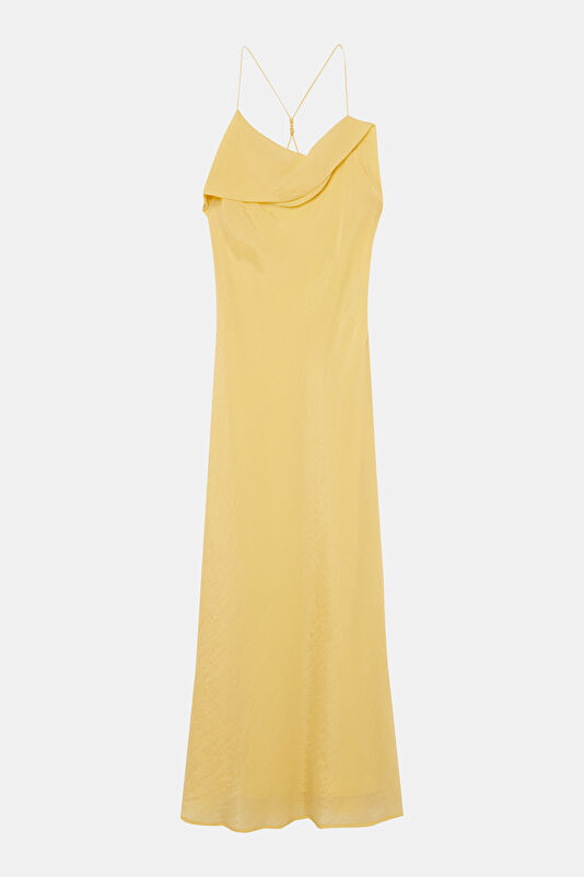 Light Yellow Women's Dress