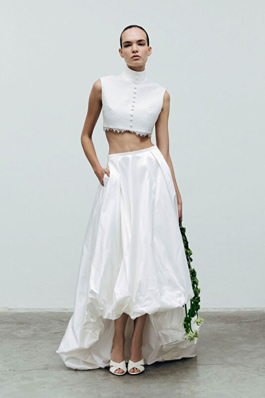 Ciel White Sleeveless Women's Blouse 3