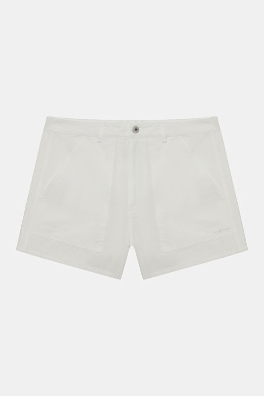 White Women's Shorts