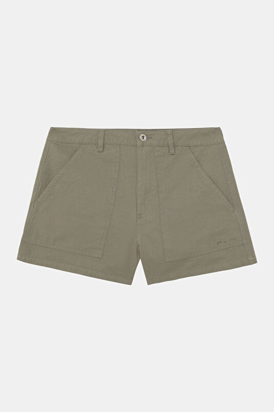 Khaki Women's Shorts